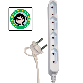 Produzni kabal PM4X-3M DZ 2.5A 250V-575W-priklj. prenosna cetvorostruka
